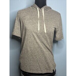 Under Armour, Short Sleeve Gray Hoodie (women’s M) Lightweight Sweatshirt